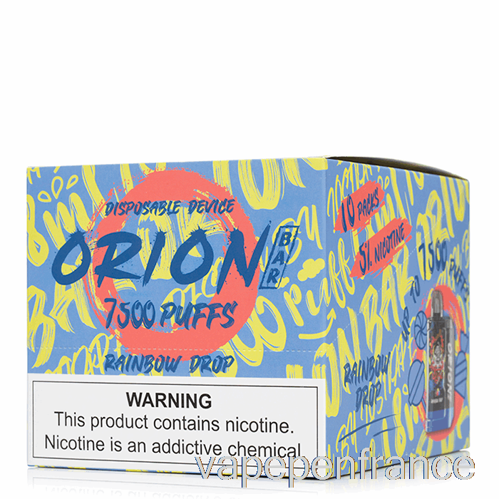 [Paquet De 10] Stylo Vape Jetable Lost Vape Orion Bar 7500